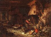 Anthony Van Dyck An Alchemist painting